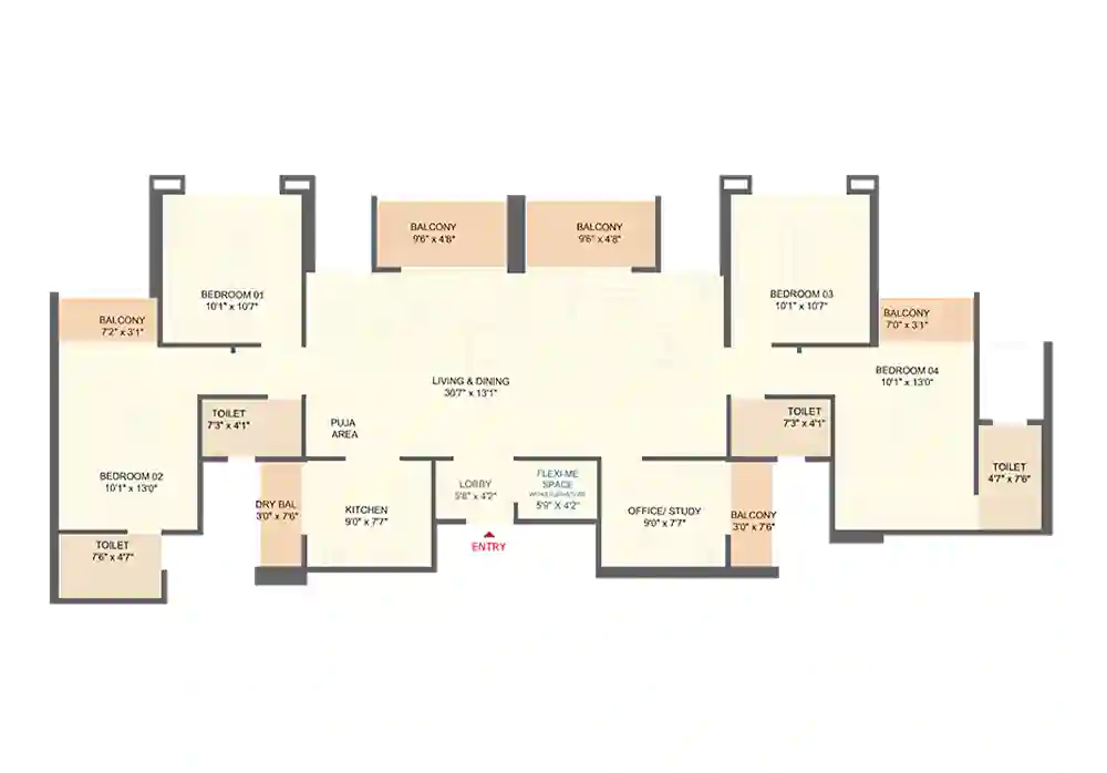 4 BHK